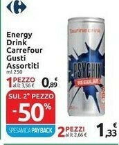 Carrefour Carrefour Energy Drink offerta