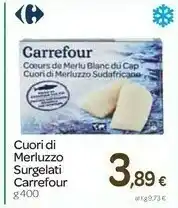Carrefour Carrefour Cuori Di Merluzzo Surgelati offerta