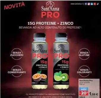 Sant'Anna Pro gusti assortiti 330 ml