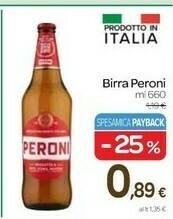 Carrefour Peroni Birra 660 G(ml) offerta