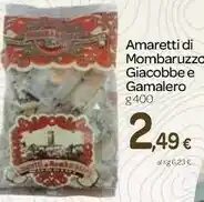 Carrefour Giacobbe S. Gamalero R. - Amaretti Di Mombaruzzo 400 G(ml) offerta