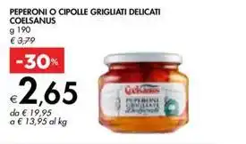 Bennet PEPERONI O CIPOLLE GRIGLIATI DELICATI COELSANUS offerta