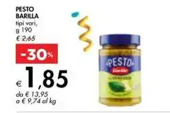 Bennet PESTO BARILLA offerta