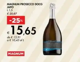 Bennet MAGNUM PROSECCO DOCG JAPO offerta