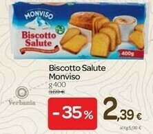 Carrefour Monviso Biscotto Salute offerta