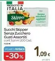 Carrefour Zuegg Skipper Pera Senza Zuccheri Aggiunti 600 G(ml) offerta