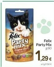 Carrefour Felix Party Mix Ocean Mix 60 G offerta