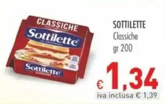 Cash & Carry Grossy SOTTILETTE Classiche gr 200 offerta