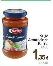 Carrefour Barilla Amatriciana 400 G(ml) offerta