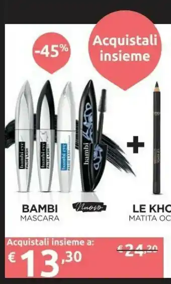 Ipersoap Bambi Mascara offerta