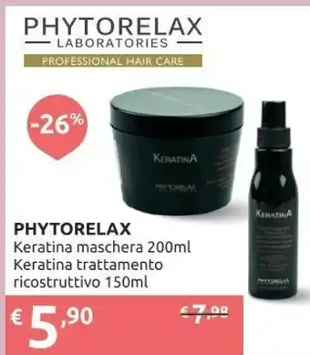 Ipersoap Phytorelax Keratina Maschera offerta
