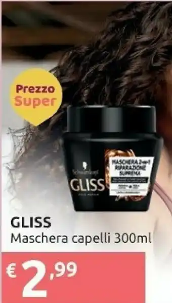 Ipersoap Gliss Maschera Capelli offerta