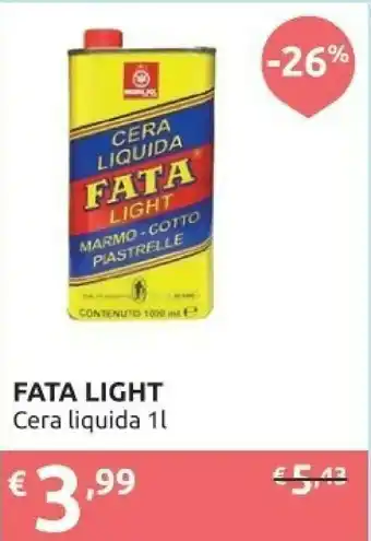 Ipersoap Fata Light Cera Liquida offerta
