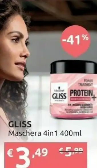 Ipersoap Gliss Maschera 4in1 offerta