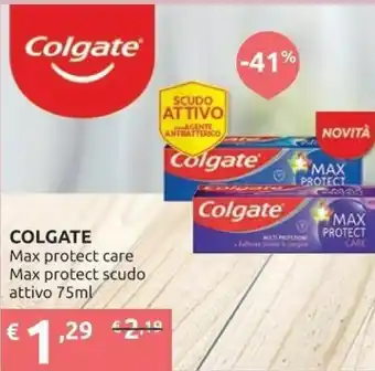 Ipersoap Colgate Max Protect Care, Max Protect Scudo offerta