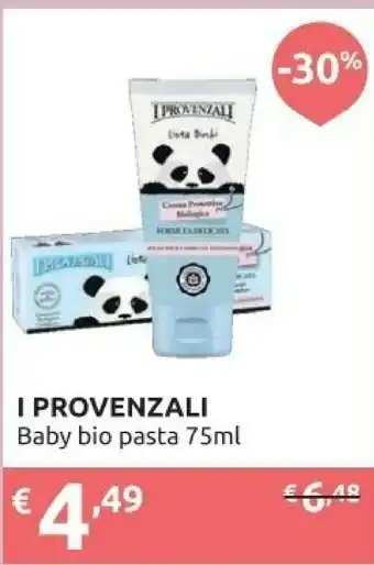 Ipersoap I Provenzali Bio Baby Pasta offerta