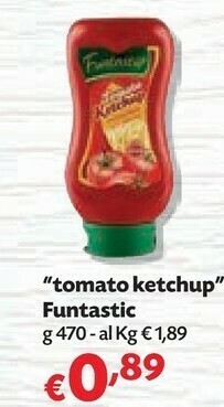 Pam Funtastic - Tomato Ketchup 470 G(ml) offerta