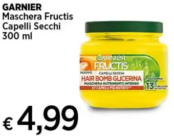 In Coop GARNIER Maschera Fructis Capelli Secchi 300 ml offerta