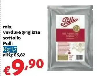 Polli Mix Verdure Grigliate Sottolio