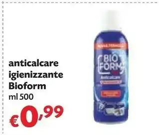 Bioform Anticalcare Igienizzante 500 Ml