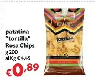 Pam Rosa Chips - Tortilla 200 G(ml) offerta