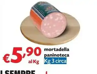 Pam Mortadella Paninoteca offerta