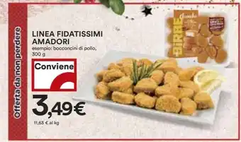 Coop LINEA FIDATISSIMI AMADORI 300 g offerta