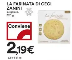 Coop LA FARINATA DI CECI ZANINI surgelata offerta