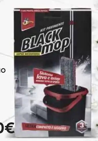 Coop KIT LAVAGGIO BLACK MOP superfive offerta