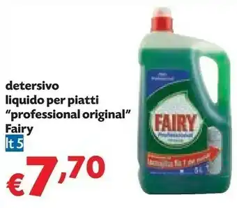 Pam Fairy Detersivo Liquido Per Piatti Professional Original offerta