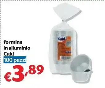 Pam Cuki Formine In Alluminio offerta