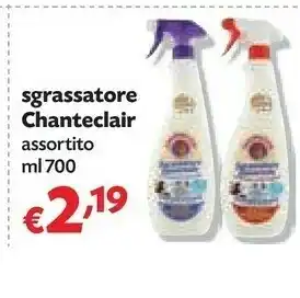 Pam Chanteclair Sgrassatore Universale 700 Ml offerta