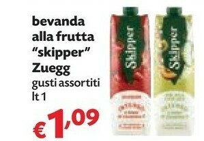 Pam Zuegg Bevanda Alla Frutta Skipper offerta