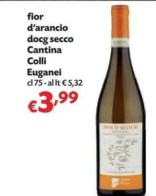 Pam Colli euganei Fior D'arancio Docg Secco 75 Cl offerta