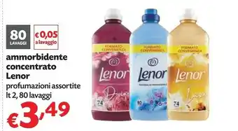 Pam Lenor Ammorbidente Concentrato 80 Lavaggi offerta