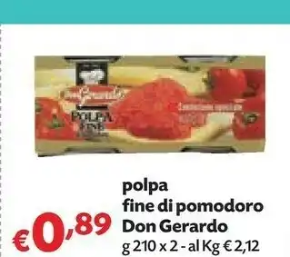 Pam Don gerardo Polpa Fine Di Pomodoro offerta