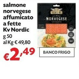 Pam Kv nordic Salmone Norvegese Affumicato offerta