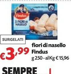 Pam Findus 5 Fiori Di Nasello 250 G(ml) offerta