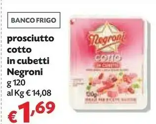 Pam Negroni Negroni - Cubetti di Cotto 120 g(ml) offerta