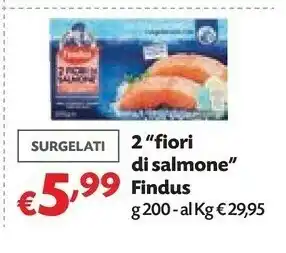 Pam Findus 2 Fiori Di Salmone 200 G(ml) offerta