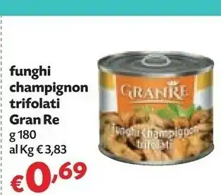 Pam Gran Re Funghi Champignon Trifolati 180 G offerta