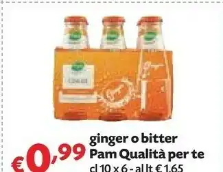 Pam Pam Qualita Per Te Ginger/ Bitter offerta