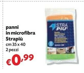 Pam Strapiu Panni In Microfibra offerta