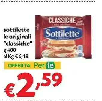 Pam Mondelez - Sottilette Le Originali Classiche offerta