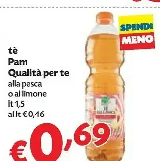 Pam Pam & Panorama - The Alla Pesca 1500 G(ml) offerta