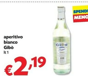 Pam Gibo Aperitivo Bianco offerta