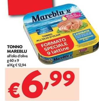 Pam Mareblu Tonno All'Olio D'Oliva Non Si Sgocciola offerta