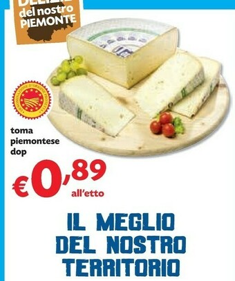 Pam Toma Piemontese Dop offerta