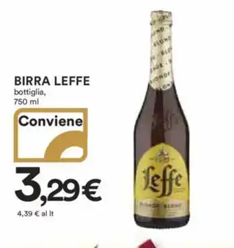 Ipercoop BIRRA LEFFE bottiglia, 750 ml offerta