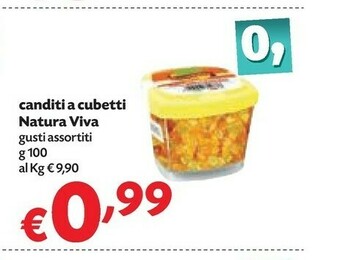 Pam Natura viva Canditi A Cubetti offerta